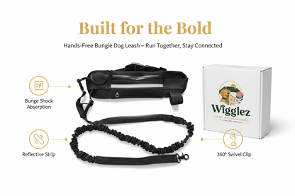 Wigglez™ HandsFree Pro Bungee Dog Leash